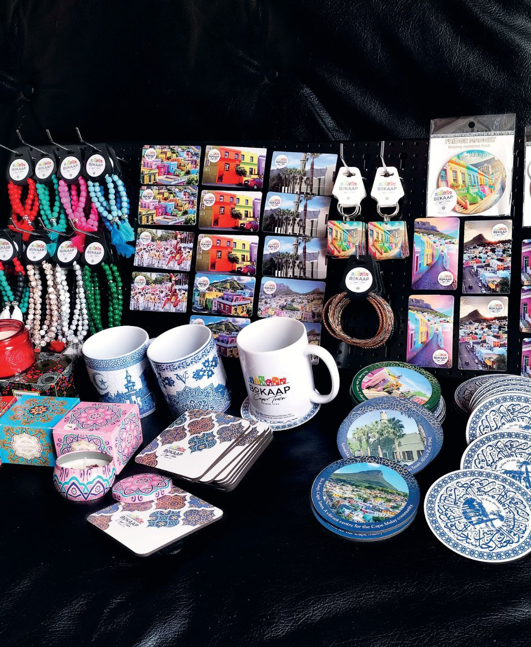 Bo-Kaap Products Display